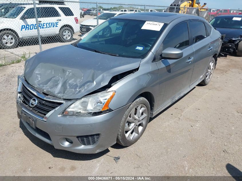 2014 Nissan Sentra Sr VIN: 3N1AB7AP9EY308111 Lot: 39436871