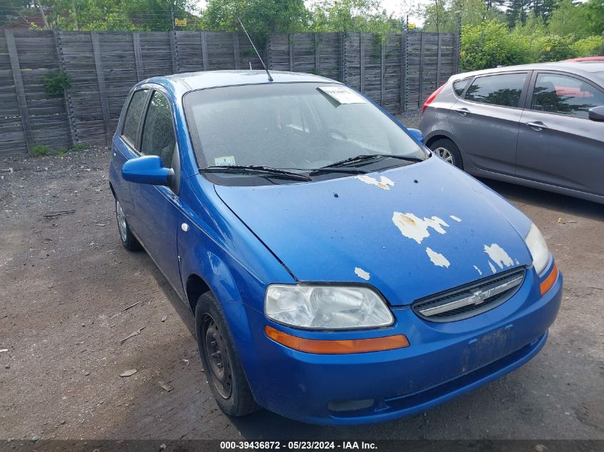 2008 Chevrolet Aveo 5 Ls VIN: KL1TD66608B036472 Lot: 39436872