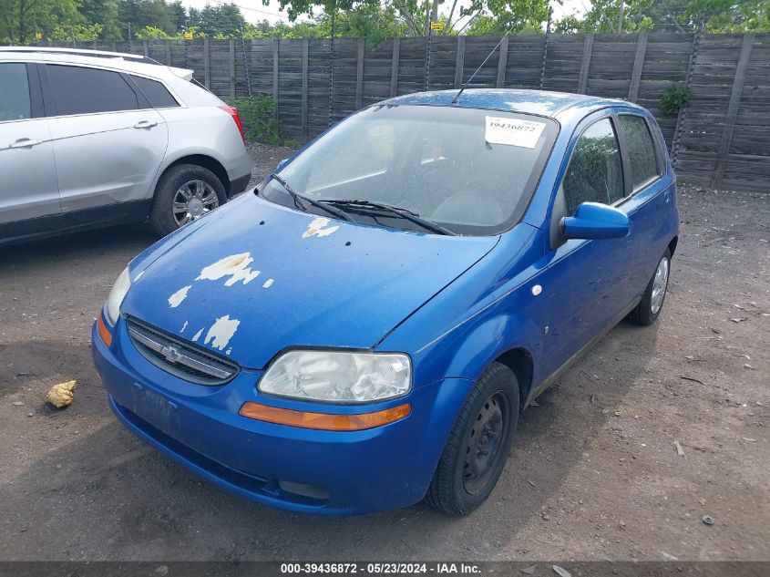 2008 Chevrolet Aveo 5 Ls VIN: KL1TD66608B036472 Lot: 39436872