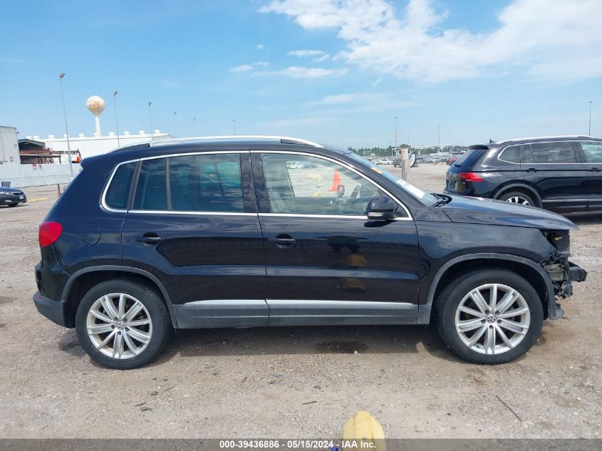 2013 Volkswagen Tiguan Se VIN: WVGAV3AX8DW564948 Lot: 39436886