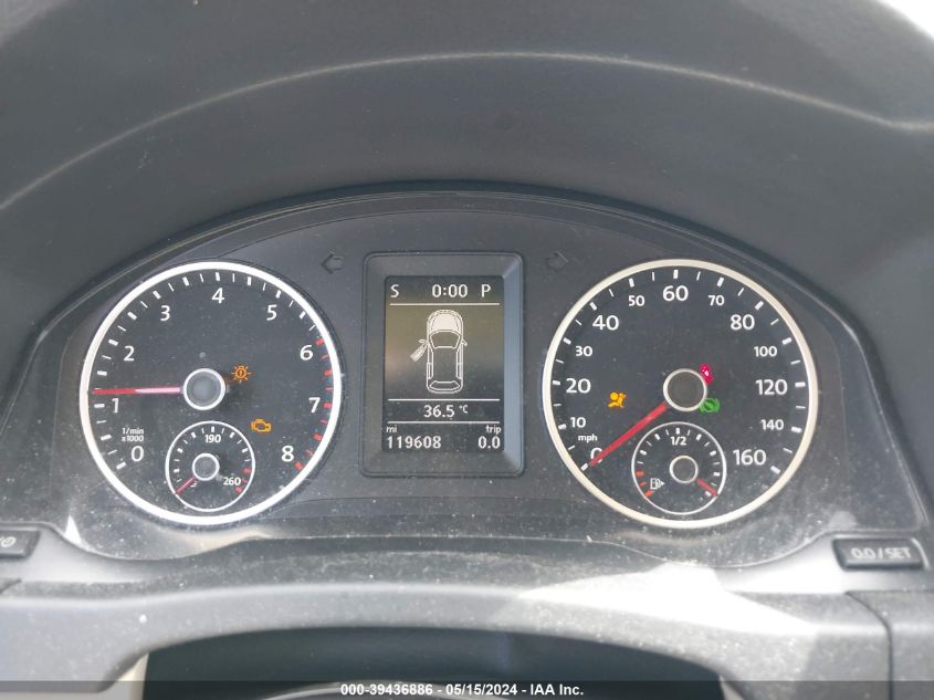 2013 Volkswagen Tiguan Se VIN: WVGAV3AX8DW564948 Lot: 39436886