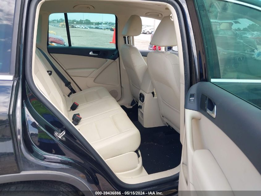 2013 Volkswagen Tiguan Se VIN: WVGAV3AX8DW564948 Lot: 39436886