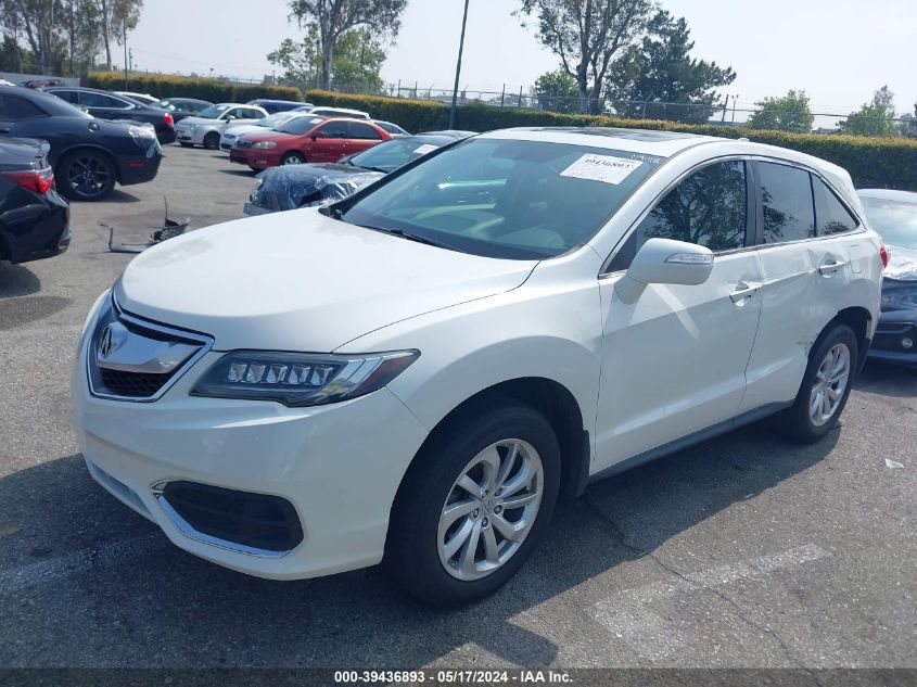 2016 Acura Rdx Technology Acurawatch Plus Packages/Technology Package VIN: 5J8TB3H59GL004132 Lot: 39436893