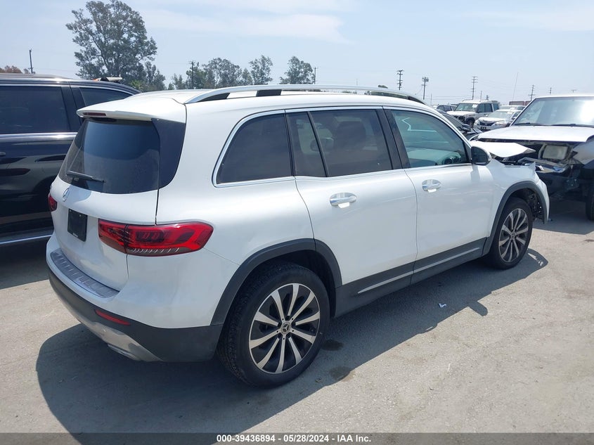 2022 Mercedes-Benz Glb 250 VIN: W1N4M4GB5NW177287 Lot: 39436894