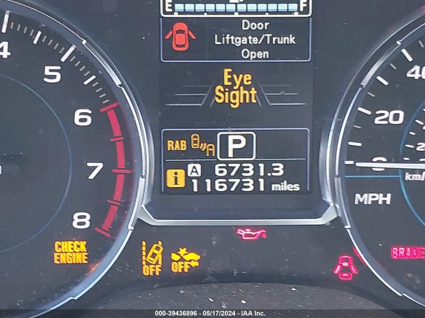 2018 Subaru Forester 2.5I Limited VIN: JF2SJARC0JH429779 Lot: 39436896