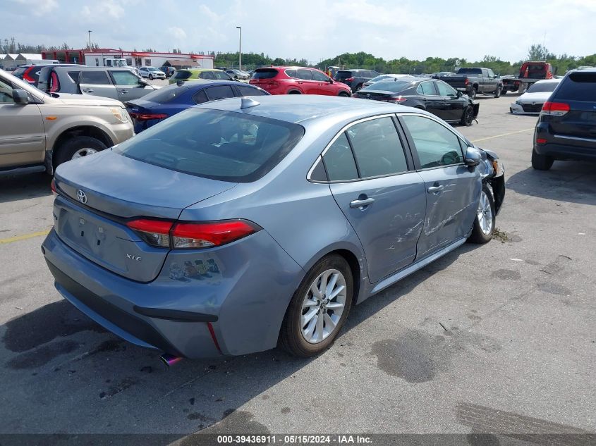 2022 Toyota Corolla Xle VIN: 5YFFPMAE4NP380898 Lot: 39436911