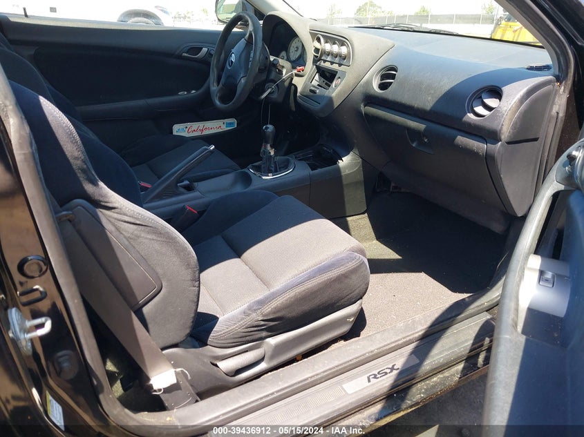 2005 Acura Rsx VIN: JH4DC53805S017429 Lot: 39436912