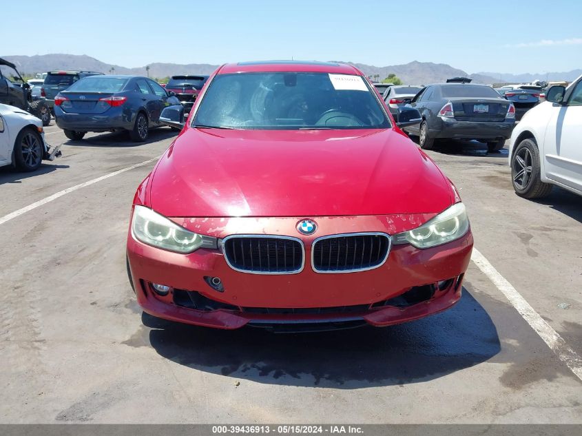 2013 BMW 335I xDrive VIN: WBA3B9C50DF585200 Lot: 39436913