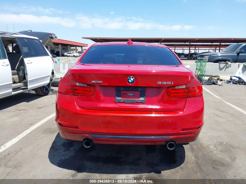 2013 BMW 335I xDrive VIN: WBA3B9C50DF585200 Lot: 39436913