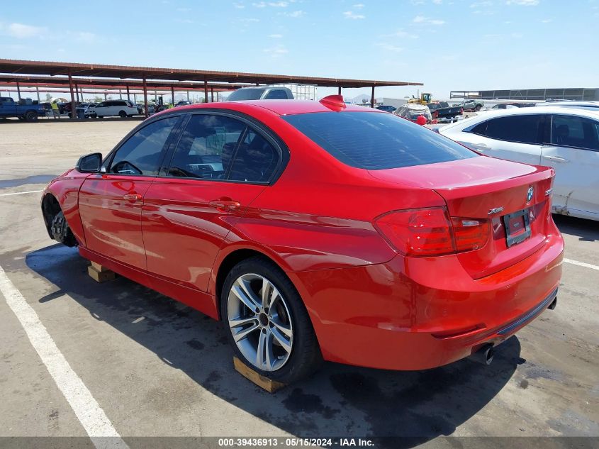 2013 BMW 335I xDrive VIN: WBA3B9C50DF585200 Lot: 39436913