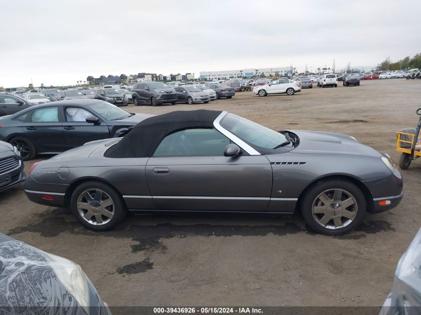 2003 Ford Thunderbird VIN: 1FAHP60A23Y114734 Lot: 39436926