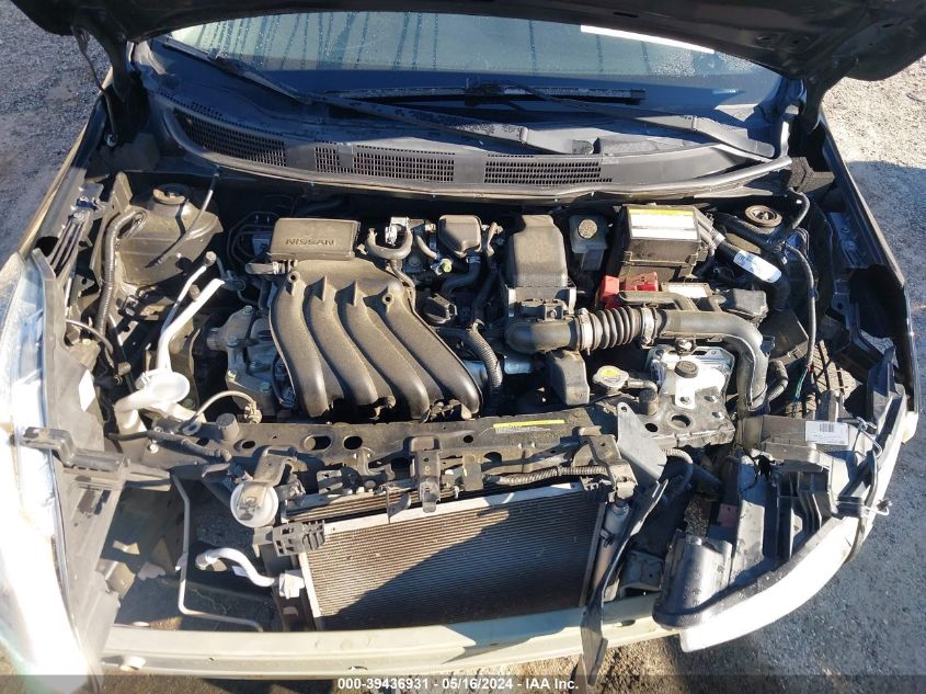 2017 Nissan Versa 1.6 S+ VIN: 3N1CN7AP9HL884198 Lot: 39436931