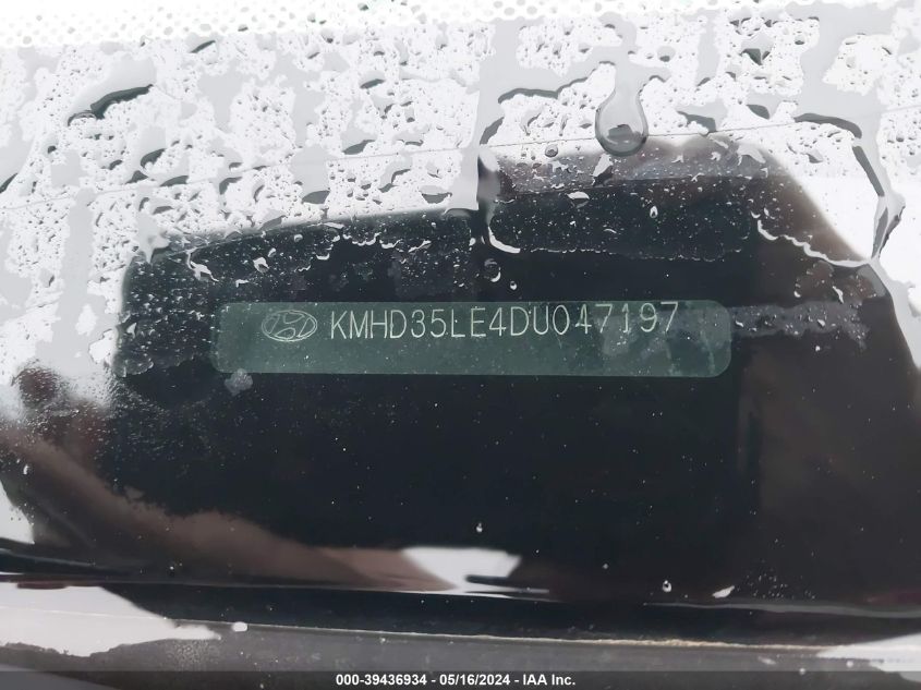 2013 Hyundai Elantra Gt VIN: KMHD35LE4DU047197 Lot: 39436934