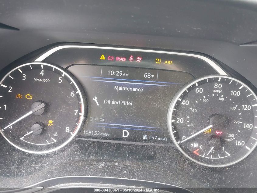 2018 Nissan Maxima 3.5 Sv VIN: 1N4AA6AP8JC378637 Lot: 39436961