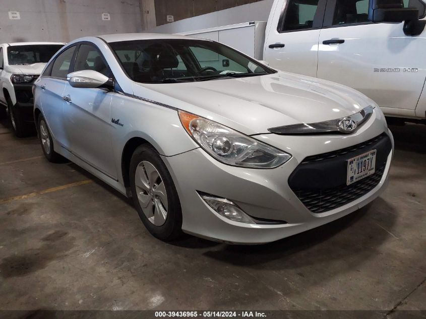 2014 Hyundai Sonata Hybrid VIN: KMHEC4A40EA113837 Lot: 39436965