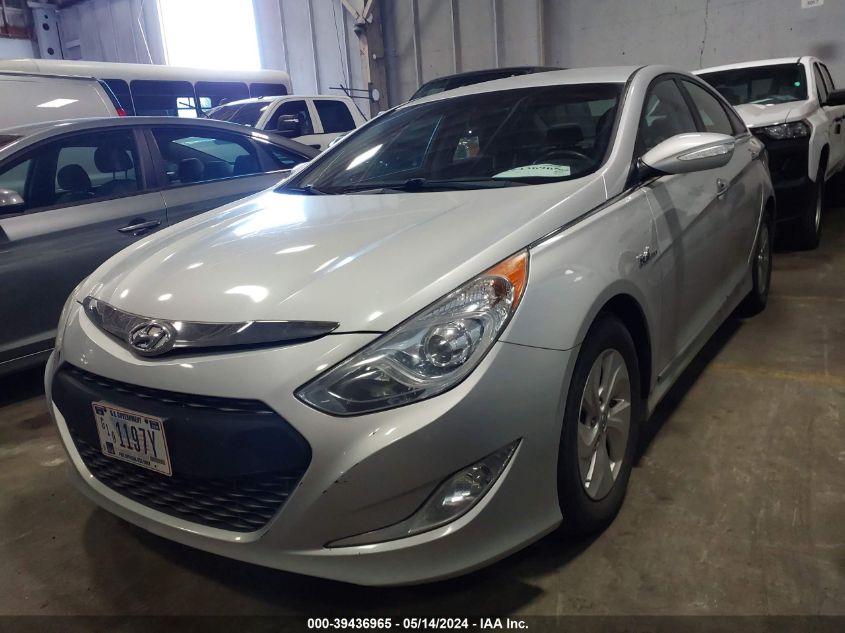 2014 Hyundai Sonata Hybrid VIN: KMHEC4A40EA113837 Lot: 39436965