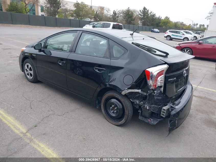 2015 Toyota Prius Two VIN: JTDKN3DU9F1941393 Lot: 39436967