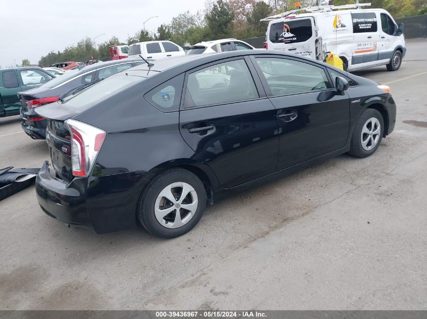 2015 Toyota Prius Two VIN: JTDKN3DU9F1941393 Lot: 39436967