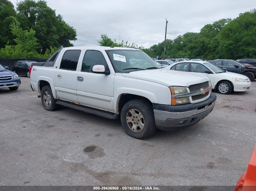 2005 Chevrolet Avalanche 1500 Z71 VIN: 3GNEK12Z45G221063 Lot: 39436968