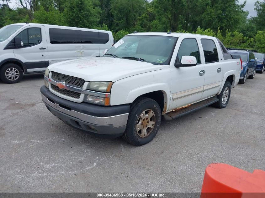 2005 Chevrolet Avalanche 1500 Z71 VIN: 3GNEK12Z45G221063 Lot: 39436968