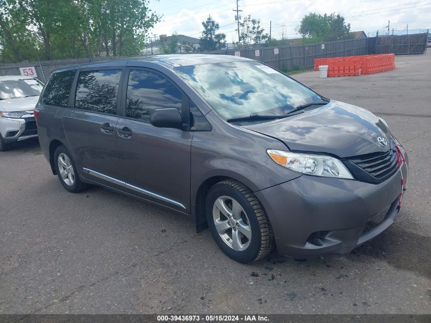 2015 Toyota Sienna L 7 Passenger VIN: 5TDZK3DC9FS596755 Lot: 39436973