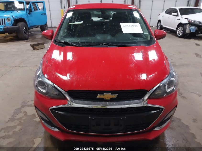 2021 Chevrolet Spark Fwd 1Lt Automatic VIN: KL8CD6SA6MC746606 Lot: 39436975