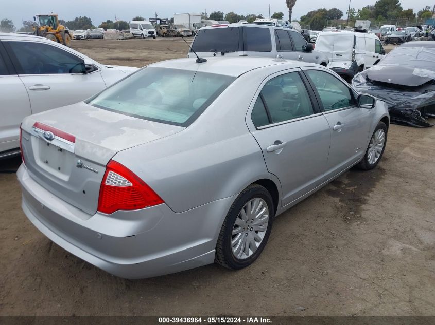 2010 Ford Fusion Hybrid VIN: 3FADP0L38AR110305 Lot: 39436984