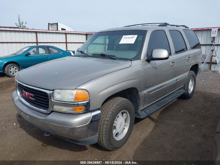 2001 GMC Yukon Slt VIN: 1GKEK13T41J137616 Lot: 39436987