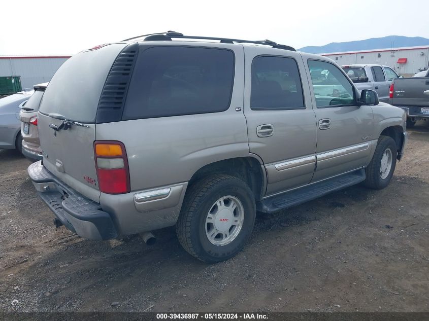 2001 GMC Yukon Slt VIN: 1GKEK13T41J137616 Lot: 39436987