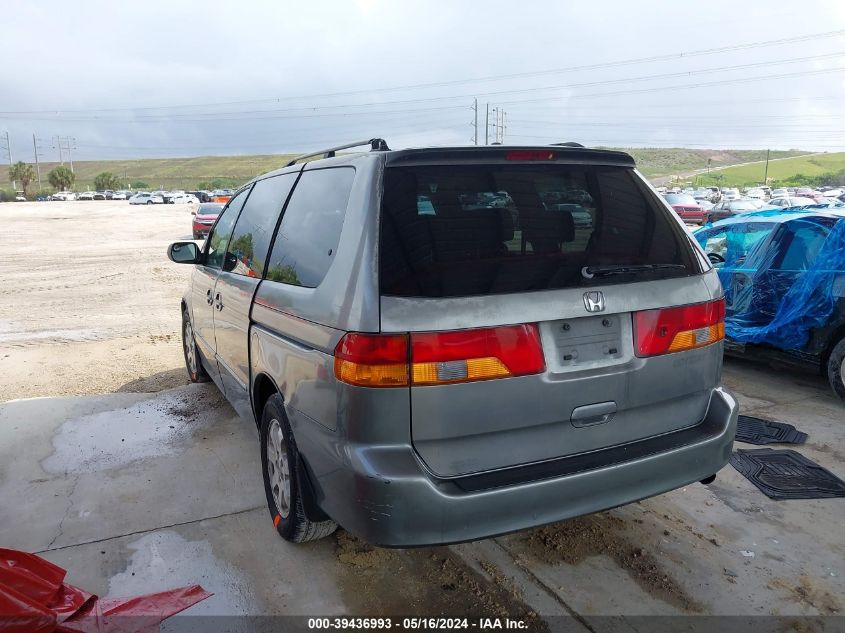 2002 Honda Odyssey Ex VIN: 2HKRL18692H507420 Lot: 39436993