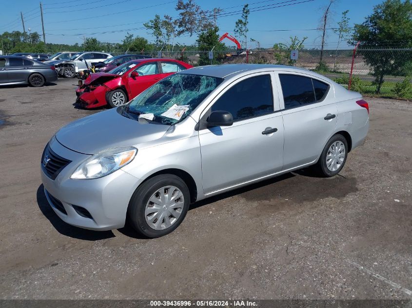 2014 Nissan Versa S/S Plus/Sv/Sl VIN: 3N1CN7AP5EL856460 Lot: 39436996