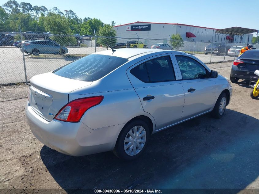 2014 Nissan Versa S/S Plus/Sv/Sl VIN: 3N1CN7AP5EL856460 Lot: 39436996