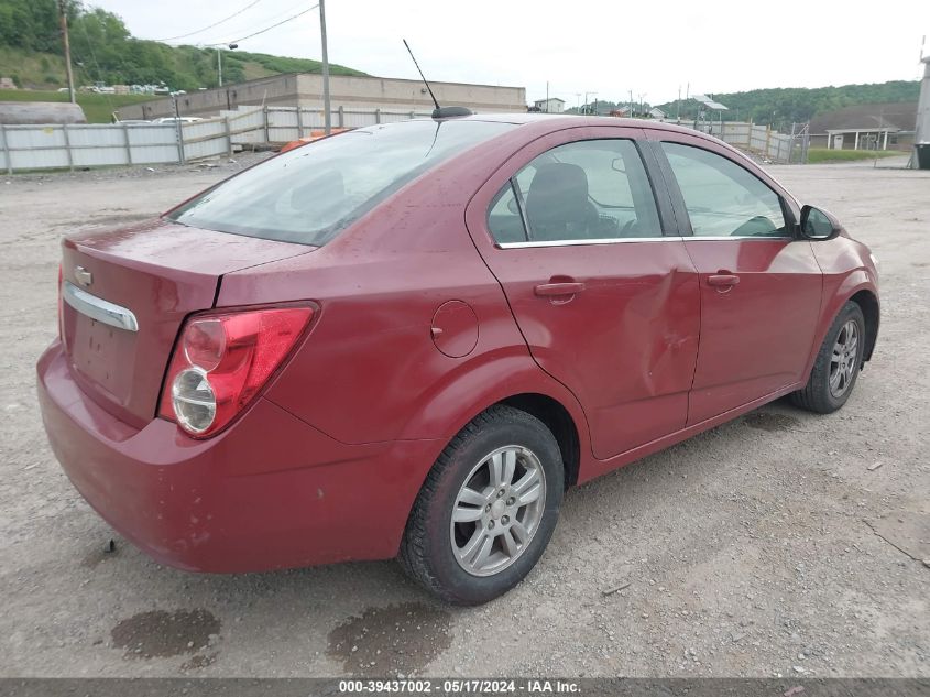 2015 Chevrolet Sonic Lt Auto VIN: 1G1JC5SH4F4206430 Lot: 39437002