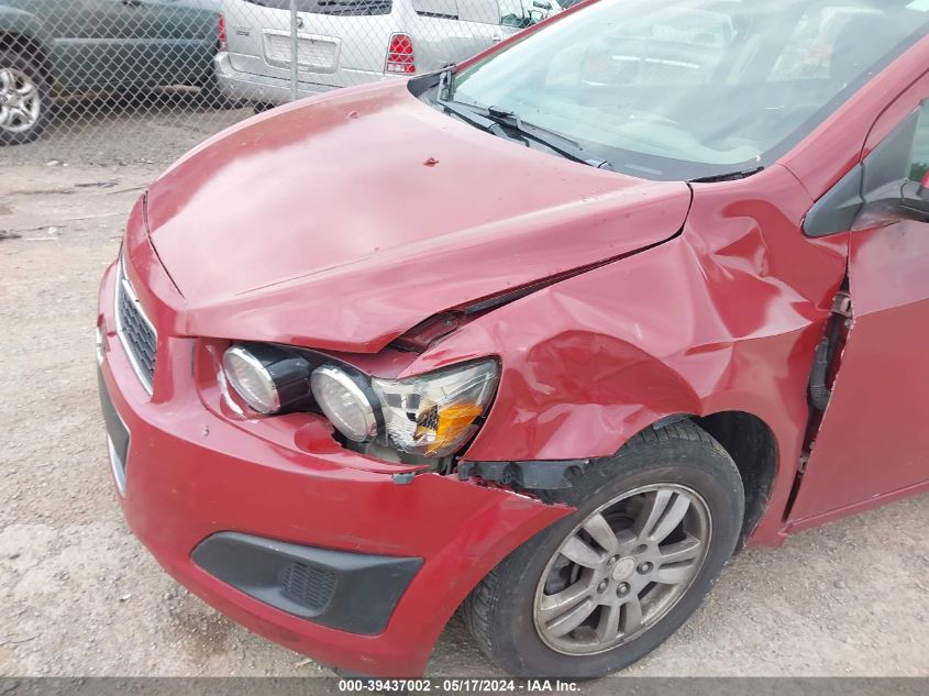 2015 Chevrolet Sonic Lt Auto VIN: 1G1JC5SH4F4206430 Lot: 39437002