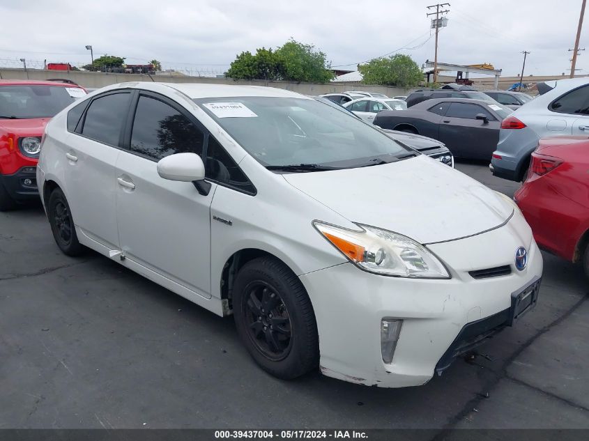 2015 Toyota Prius Two VIN: JTDKN3DU2F0484402 Lot: 39437004