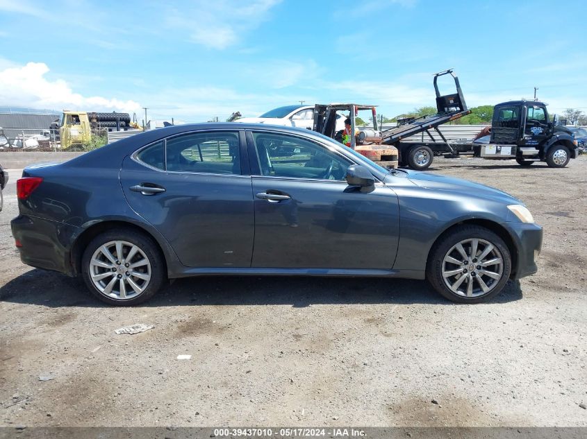 2008 Lexus Is 250 VIN: JTHCK262185024977 Lot: 39437010