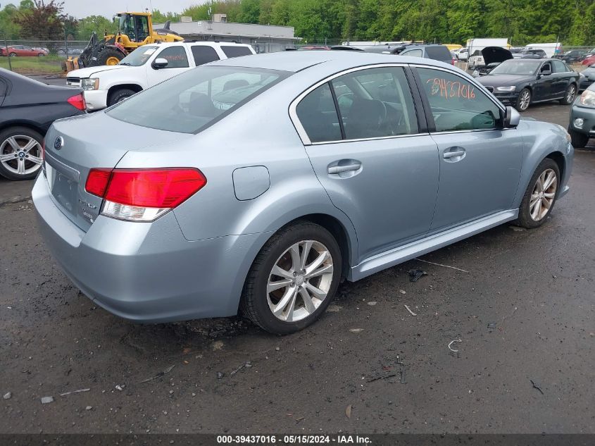 2013 Subaru Legacy 2.5I Premium VIN: 4S3BMBC60D3045551 Lot: 39437016