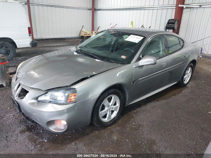 2008 Pontiac Grand Prix VIN: 2G2WP552581135184 Lot: 39437034