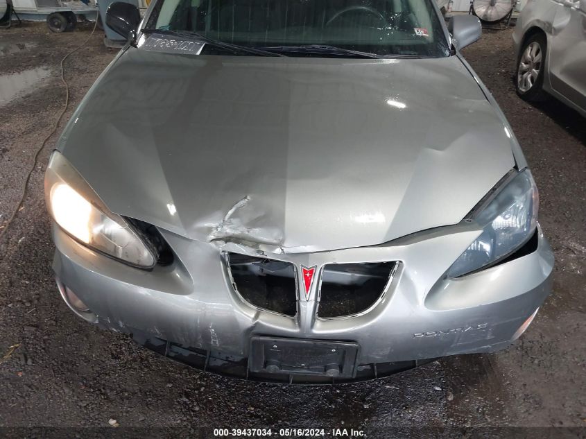 2008 Pontiac Grand Prix VIN: 2G2WP552581135184 Lot: 39437034