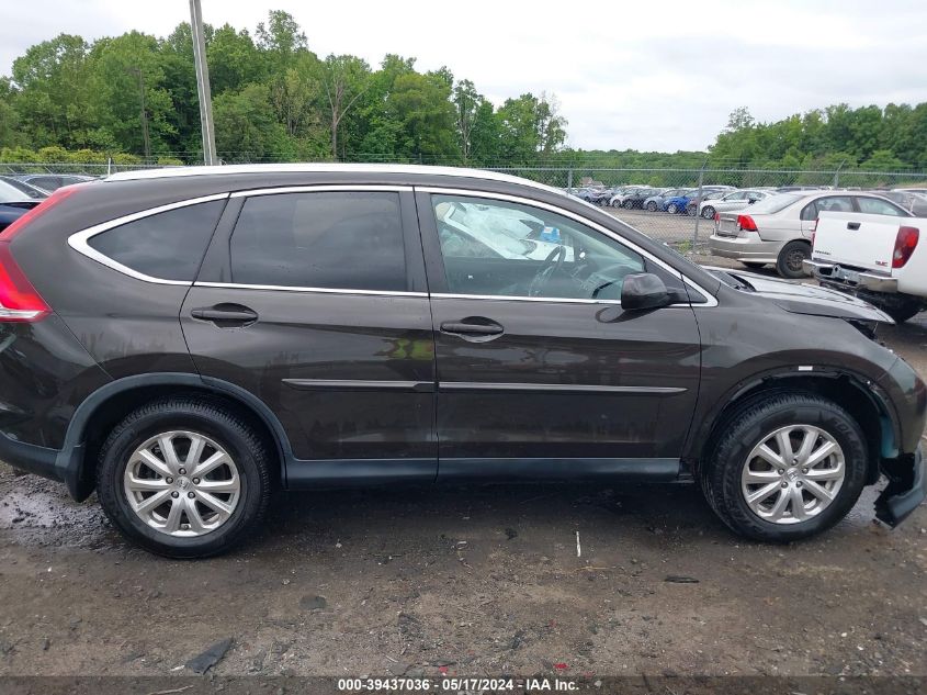 2013 Honda Cr-V Ex-L VIN: 5J6RM4H77DL010334 Lot: 39437036