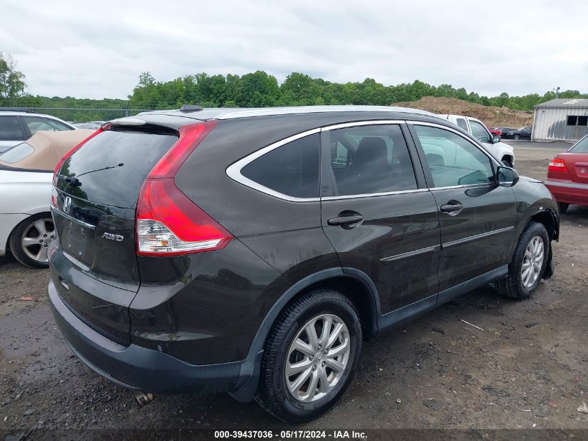 2013 HONDA CR-V EX-L - 5J6RM4H77DL010334