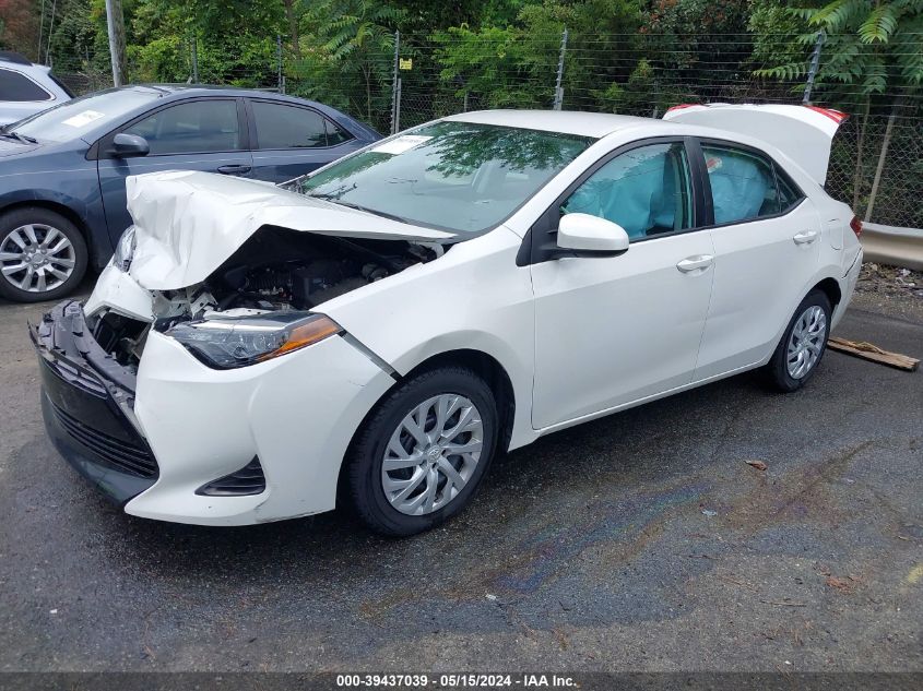 2019 Toyota Corolla Le VIN: 5YFBURHE9KP912409 Lot: 39437039