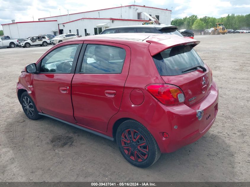 2014 Mitsubishi Mirage De VIN: ML32A3HJ2EH023103 Lot: 39437041