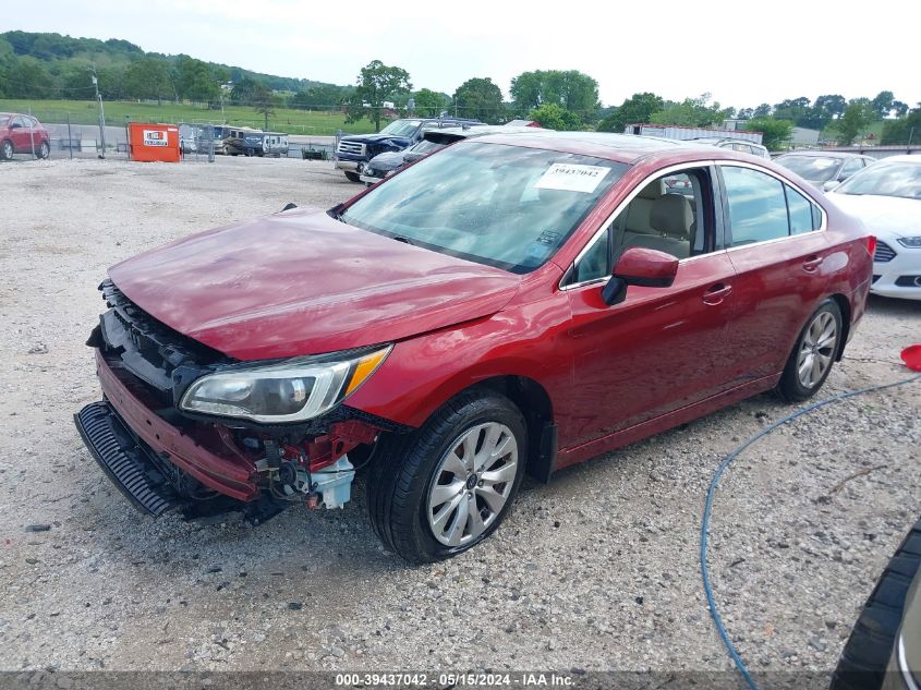 2015 Subaru Legacy 2.5I Premium VIN: 4S3BNBD67F3012240 Lot: 39437042