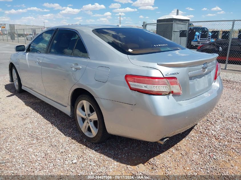 2011 Toyota Camry Se V6 VIN: 4T1BK3EK0BU612012 Lot: 39437056