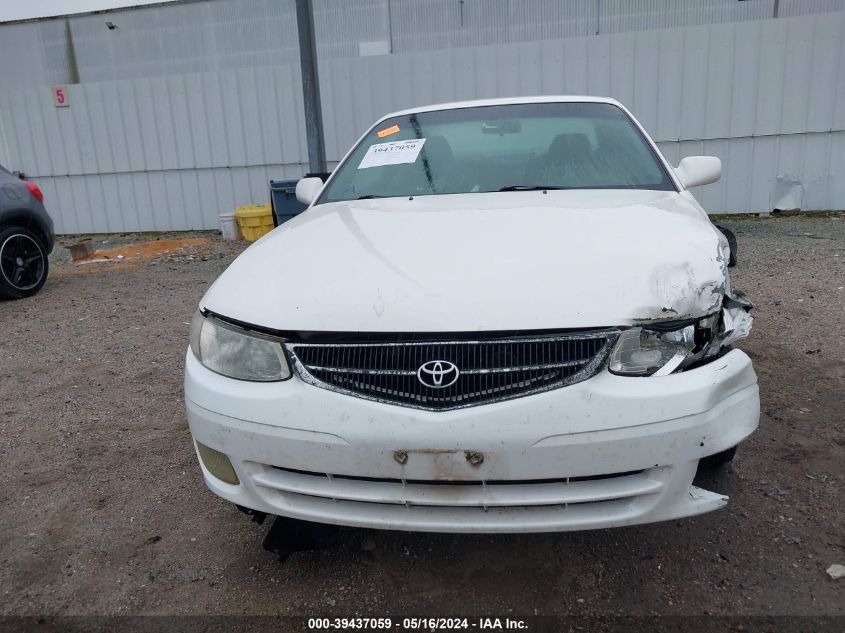 2001 Toyota Camry Solara Se VIN: 2T1CG22P91C536581 Lot: 39437059