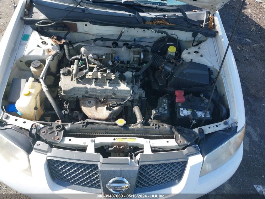 2006 Nissan Sentra 1.8S VIN: 3N1CB51D66L590614 Lot: 39437060