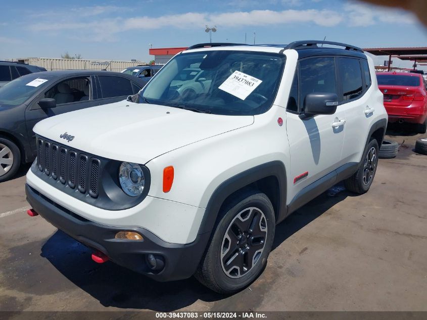 2017 Jeep Renegade Trailhawk 4X4 VIN: ZACCJBCB7HPG37119 Lot: 39437083