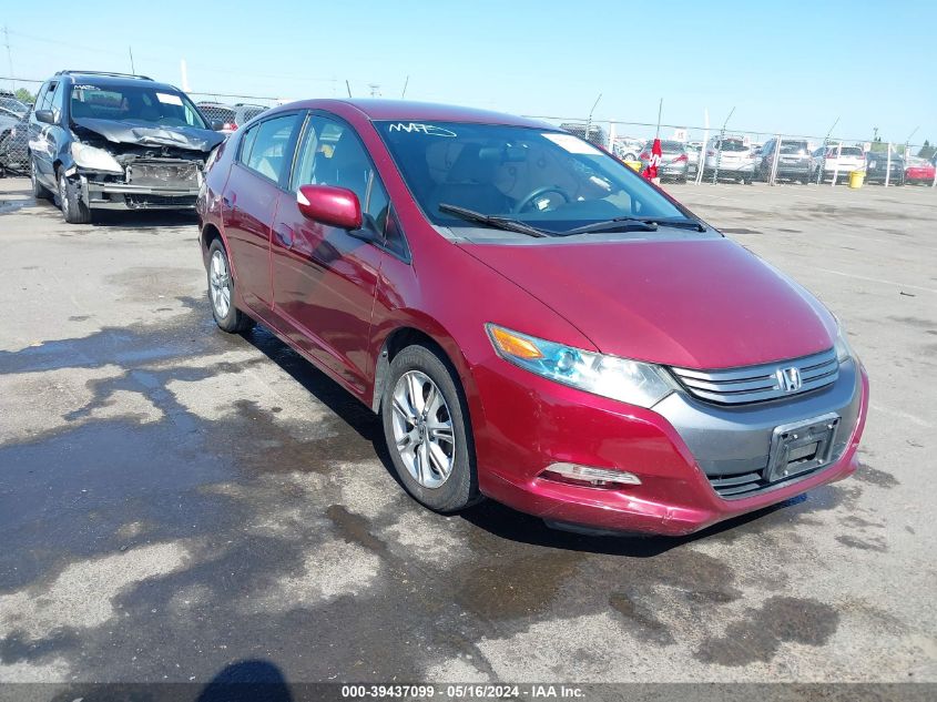 2010 Honda Insight Ex VIN: JHMZE2H74AS027762 Lot: 39437099