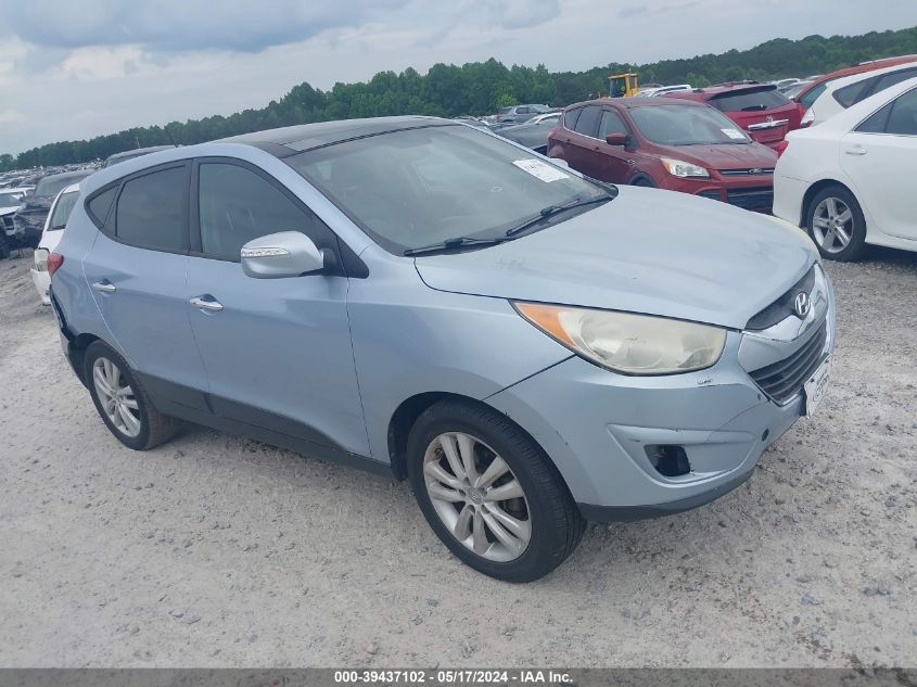 2013 Hyundai Tucson Limited VIN: KM8JU3AC4DU675301 Lot: 39437102